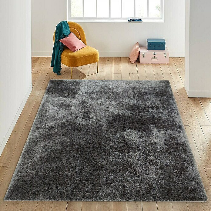 Alfombra de pelo largo Bolonia (Café, 230 x 160 cm, 100% Poliéster) | BAUHAUS