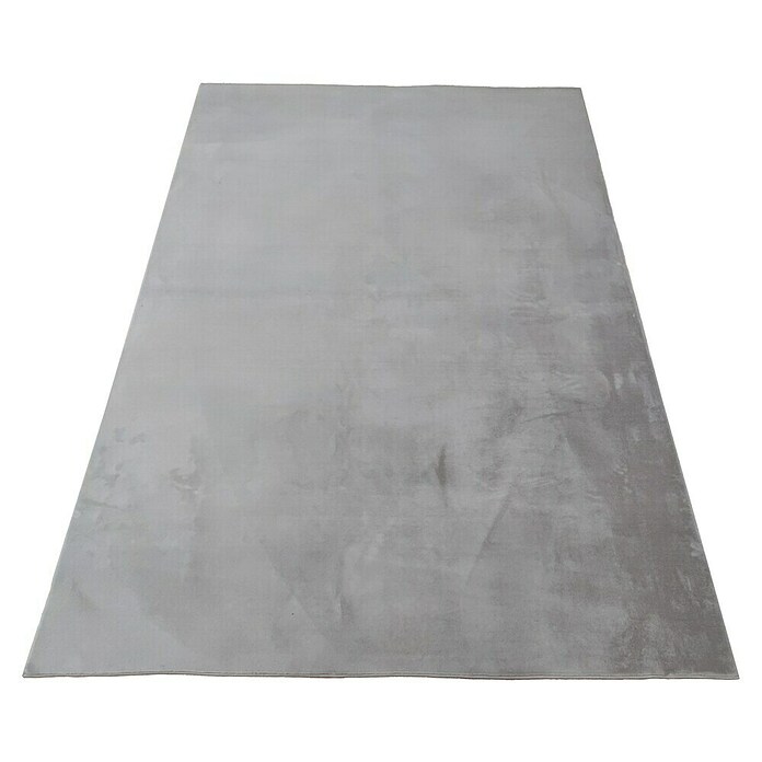 Alfombra de pelo corto Aiden (Gris, 170 x 120 cm, Poliéster) | BAUHAUS