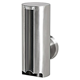 Camargue Paris Dispenser voor wattenschijfjes (Ø x h: 6,4 mm x 16 cm, Roestvrij staal, Mat)