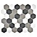 Mosaikfliese Hexagon Mix CU HX150 