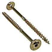Profi Depot Holzbauschraube TX (Durchmesser: 8 mm, Länge: 180 mm, Tellerkopf, TX für TORX-Antriebe, 25 Stk.)