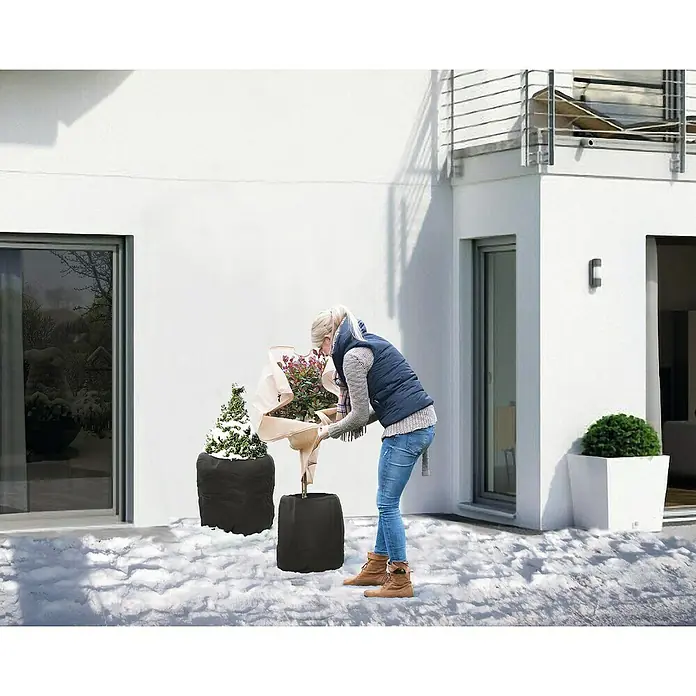 Praknu Protezione Invernale per Piante Grandi 180 x 120 cm - XXL - Con Sacchetto