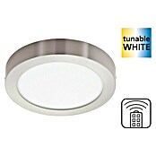 Tween Light Plafón LED Tinus (21 W, Blanco, Diámetro: 300 mm, Níquel mate, Intensidad regulable)