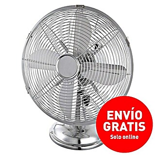 PR Klima Ventilador de sobremesa (Plateado, 30 cm)