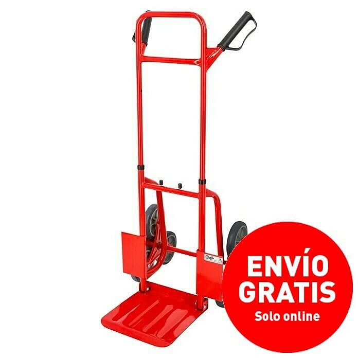 BAUHAUS Carretilla para escaleras (Acero, Peso máximo admitido: 120 kg)