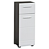 Trendteam Line Unterschrank (30 x 31 x 80 cm, Sardegna Silber/Weiß) | BAUHAUS