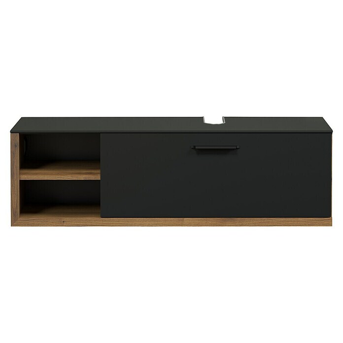 Trendteam Synnax Waschtischunterschrank (120 x 45 x 36 cm, Coast Evoke Eiche/Anthrazit, Matt) | BAUHAUS