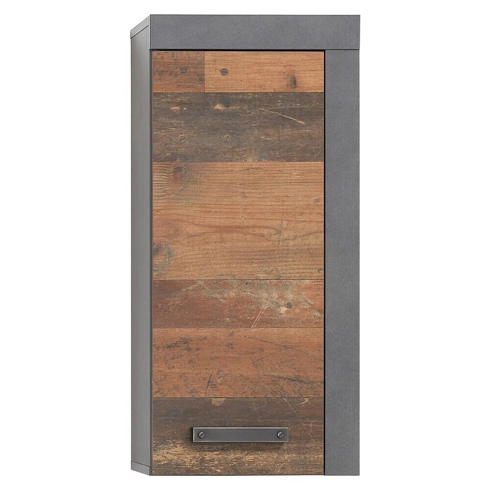 Trendteam Indy Hängeschrank (36 x 23 x 79 cm, Matera/Old Wood) | BAUHAUS