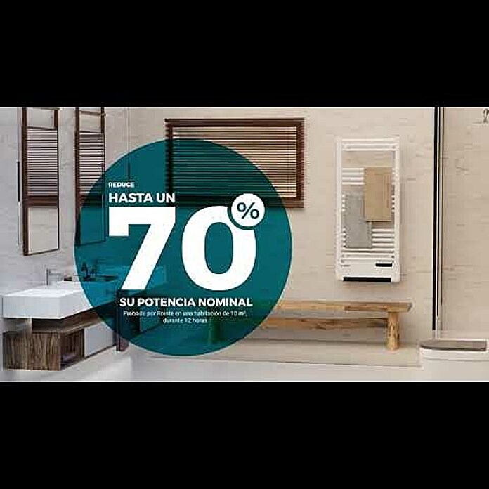 Rointe Radiador toallero eléctrico Milano (An x Al: 51,5 x 115 cm, 500 W) | BAUHAUS