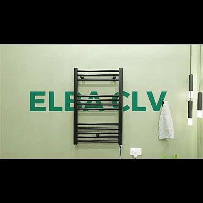 Rointe Radiador toallero eléctrico Elba CLV (An x Al: 55 x 77 cm, 300 W, Blanco) | BAUHAUS