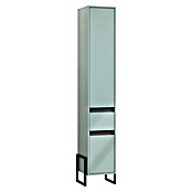 Trendteam Matrix Hochschrank (36 x 35 x 190 cm, Dusk Blue/Schwarz) | BAUHAUS