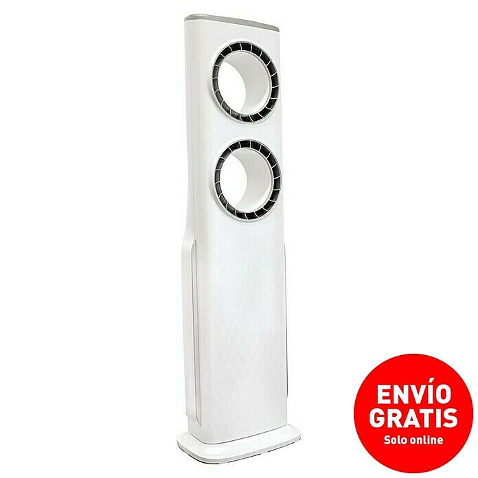 Voltomat Ventilador de torre Buco (Plateado, 100,6 cm, 120 W) | BAUHAUS