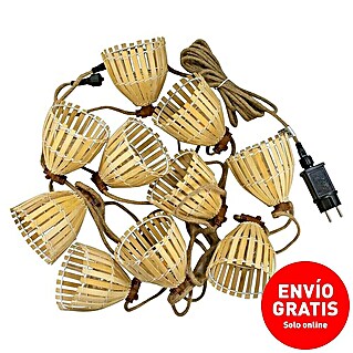 Starlux Guirnalda luminosa LED Anuket (Para exterior, Color de luz: Amarillo, 10 ud.)