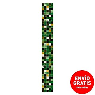 Bariperfil Revestimiento de pared de PVC (260 x 33,3 cm, Lime Green Tile)