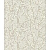 Rasch Tapetenwechsel Vliestapete Äste (Beige/Weiß, Floral, 10,05 x 0,53 m)