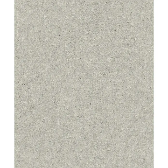Rasch Factory V Vliestapete Beton-Uni - Hellgrau, Uni, 10,05 x 0,53 m - Graue Betonstruktur Tapete mit subtilen Details und einer glatten Oberfläche, die eine moderne und industrielle Atmosphäre schafft.