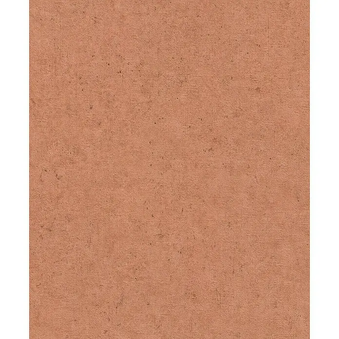 Rasch Factory V Vliestapete Beton-Uni - Terra, Uni, 10,05 x 0,53 m - Texturierte, kupferfarbene Tapete für ein warmes, einladendes Ambiente. Ideal für Wohnzimmer, Schlafzimmer oder Büros mit einem Hauch von Vintage-Stil.