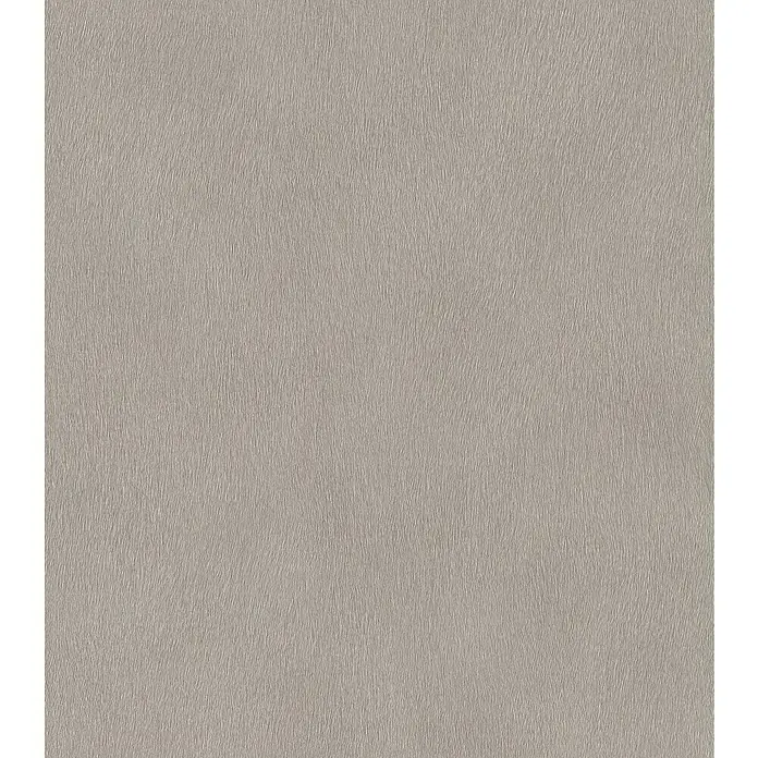 Rasch African Queen III Vliestapete Felloptik - Hellgrau, Uni, 10,05 x 0,53 m - Detailaufnahme einer beigen Tapete mit feiner, vertikaler Textur, die ein elegantes und schlichtes Erscheinungsbild verleiht.