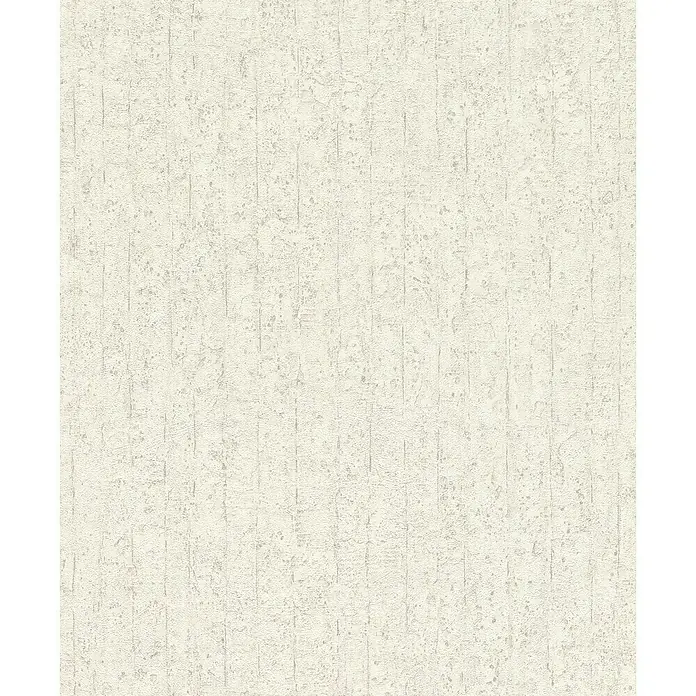 Rasch Factory V Vliestapete Betonoptik-Uni - Kalkstein, Steinoptik, 10,05 x 0,53 m - Nahaufnahme einer beigen Tapete mit subtilen vertikalen Texturen und einer leicht unregelmäßigen Oberfläche für ein natürliches Aussehen.