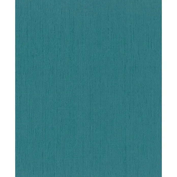 Rasch Wall Textures VI Vliestapete Struktur-Uni - Dunkelblau, Uni, 10,05 x 0,53 m - Elegante türkisfarbene Textiltapete mit feiner Struktur für ein stilvolles Ambiente im Wohnbereich oder Büro. Ideal für Akzentwände.