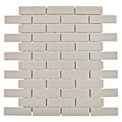 Mosaikfliese Brick Uni CU BR 304 (26,1 x 29 cm, Hellgrau, Matt)