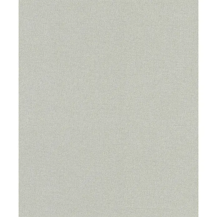 Rasch Color your life Vliestapete Struktur-Uni - Blassgrün, Uni, 10,05 x 0,53 m - Feine, graue Textur eines Stoffes, die eine subtile Eleganz und Vielseitigkeit für verschiedene Designanwendungen bietet.