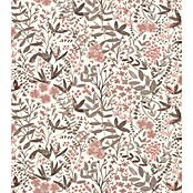 Rasch Country Charme Vliestapete Blätterranken (Hellrosa, Floral, 10,05 x 0,53 m) | BAUHAUS