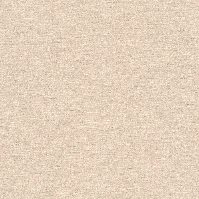 Rasch Country Charme Vliestapete Textil-Uni - Beige, Uni, 10,05 x 0,53 m - Texturierter Hintergrund in zartem Beige, ideal für vielseitige Designs und Präsentationen.