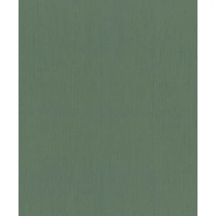 Rasch Wall Textures VI Vliestapete Struktur-Uni - Moosgrün, Uni, 10,05 x 0,53 m - Grüne Tapete mit feiner Textur. Die schlichte Wandbekleidung sorgt für eine ruhige Atmosphäre. Ideal für Wohn- und Schlafräume.