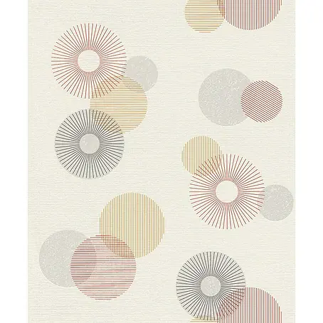 Rasch Color your life Vliestapete Kreise