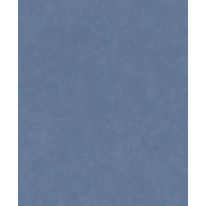 Rasch Wall Textures VI Vliestapete Uni - Taubenblau, Uni, 10,05 x 0,53 m - Elegante blaue Textur mit subtiler Oberflächenstruktur. Ideal für Hintergründe oder Stoffmuster.