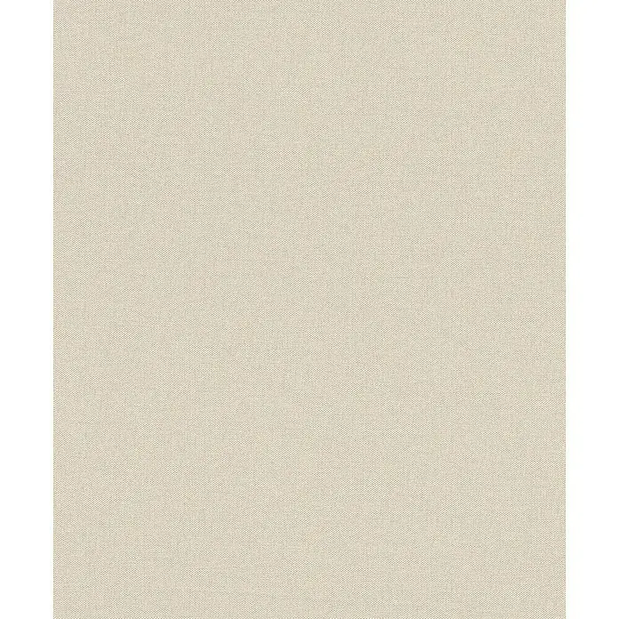 Rasch Color your life Vliestapete Struktur-Uni - Hellbeige, Uni, 10,05 x 0,53 m - Beiger Stoff mit subtiler Textur, ideal für Möbelbezüge oder Vorhänge. Die dezente Webart verleiht jedem Raum eine warme, einladende Atmosphäre.