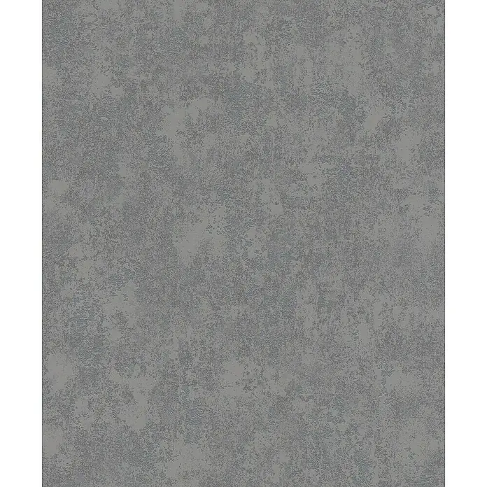Rasch Color your life Vliestapete Struktur-Uni - Dunkelgrau, Steinoptik, 10,05 x 0,53 m - Grauer Hintergrund mit einer subtilen, strukturierten Oberfläche, die Tiefe und Interesse erzeugt. Ideal für vielseitige Designanwendungen.