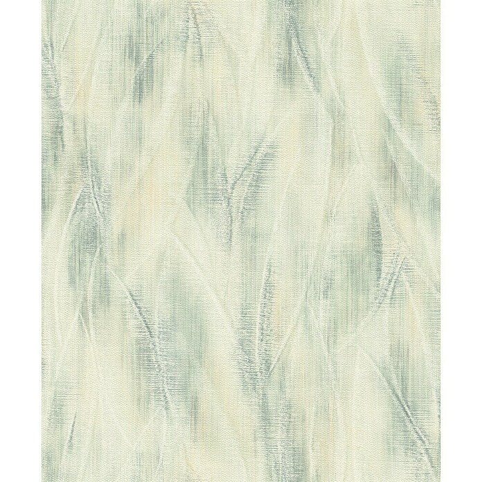 Rasch Country Charme Vliestapete Blätter Pastell (Hellgrün, Floral, 10,05 x 0,53 m) | BAUHAUS