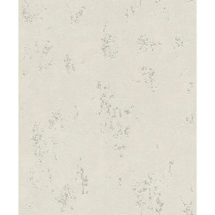 Rasch Color your life Vliestapete Uni-Struktur - Sand, Steinoptik, 10,05 x 0,53 m - Beige Tapete mit unregelmäßiger, gesprenkelter Textur, ideal für eine warme und natürliche Wandgestaltung.