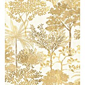 Rasch Symphony Vliestapete Nature (Gelbgold, Floral, 10,05 x 0,53 m) | BAUHAUS