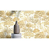 Rasch Symphony Vliestapete Nature (Gelbgold, Floral, 10,05 x 0,53 m) | BAUHAUS