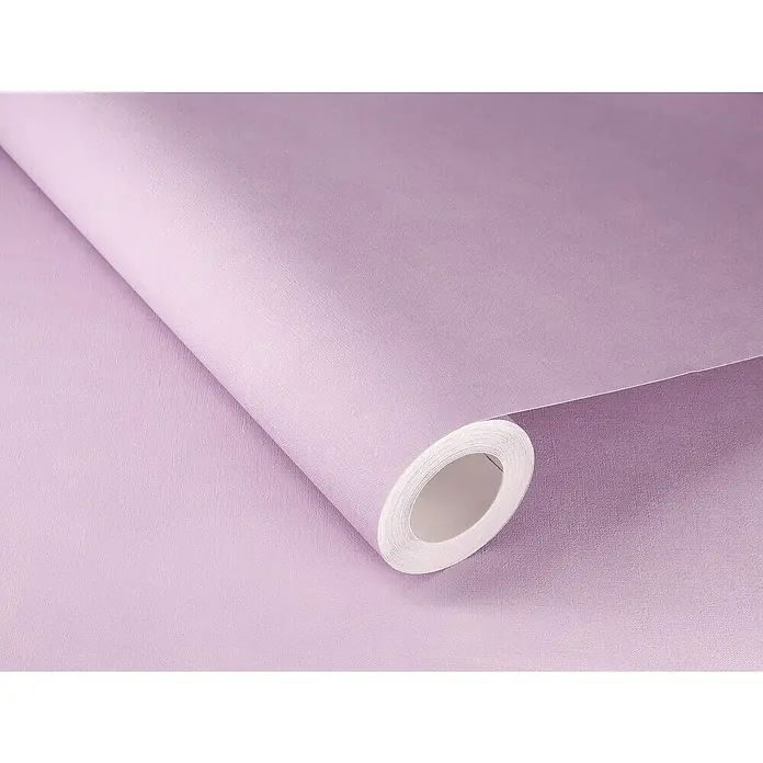Rasch Wall Textures VI Vliestapete Uni - Blauviolett, Uni, 10,05 x 0,53 m - Rolle zartlila farbiger Vliestapete mit dezenter Textur für eine elegante Wandgestaltung und eine stilvolle, moderne Raumoptik.