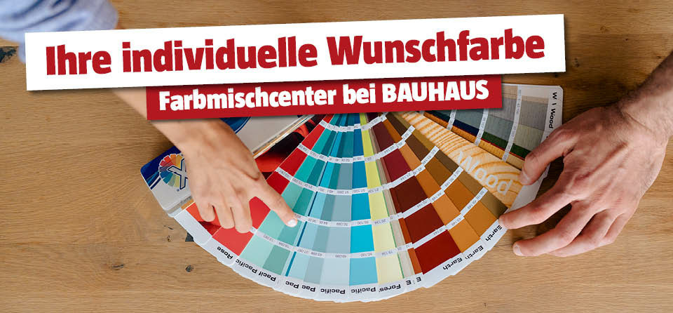 Serviceleistung Farbmischcenter