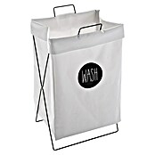 Versa Cesta para la ropa Minimal (L x An x Al: 28 x 36 x 58 cm, Blanco) | BAUHAUS