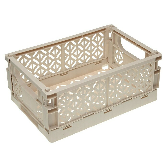 Cesta plegable Grande (L x An x Al: 14 x 35 x 23,5 cm, Blanco) | BAUHAUS