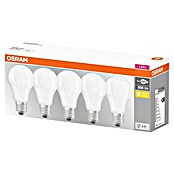 Osram LED-Leuchtmittel-Set Base Classic A (5 Stk., 9 W, E27, Warmweiß, Matt)