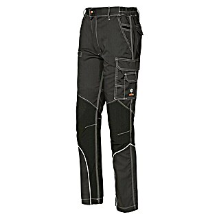 Industrial Starter Pantalones de trabajo Stretch Extreme (65% poliéster/32% algodón/3% spandex, Gris oscuro, XL)