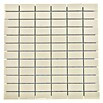 Mosaikfliese Stäbchen Uni ST 400 (29,8 x 29,8 cm, Beige, Glänzend)