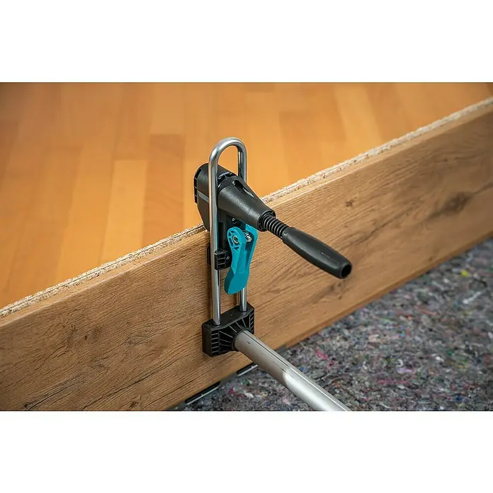 Wolfcraft Türfuttermontage-Set Pro - Passend für: Türen mit 610 - 985 mm Breite - Wolfcraft Zugeisen: Das ideale Werkzeug zum einfachen und präzisen Verlegen von Laminat und Parkett. Für saubere Abschlüsse an Wänden.