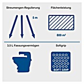 Scheppach IXES 20V Akku-Handstreuer C-GSP800-X (20 V, Ohne Akku, Streubreite: 5 m) | BAUHAUS