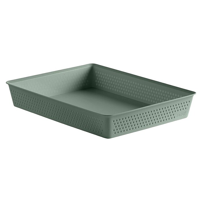 Tatay Bohol Organizador A4 (L x An x Al: 26,5 x 35 x 5,5 cm, Verde sage) | BAUHAUS