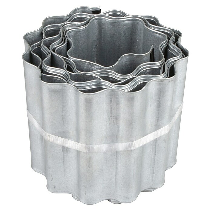 Windhager Rasenkante Classic (Grau, Stahl, L x H: 5 m x 16 cm) | BAUHAUS