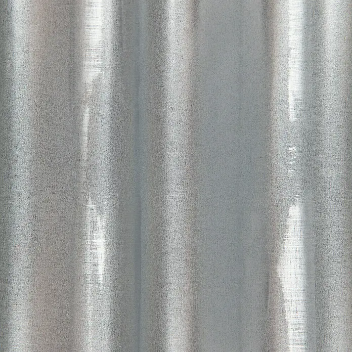Windhager Rasenkante Classic - Grau, Stahl, L x H: 5 m x 16 cm - Nahaufnahme einer gewellten, silbernen Metallplatte, die ein industrielles und modernes Erscheinungsbild bietet. Ideal für architektonische oder dekorative Projekte.