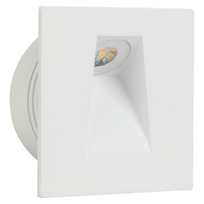 Eglo Led-inbouwspot Mecinos (Wit, l x b x h: 80 x 80 x 3 mm, Warm wit) | BAUHAUS